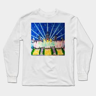 Barcelona. Magic Fountain Long Sleeve T-Shirt